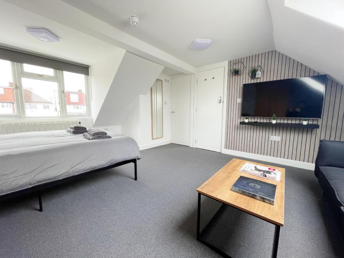 Cosy Bright Studio Apartment Close To Wembley Stadium Londýn Exteriér fotografie